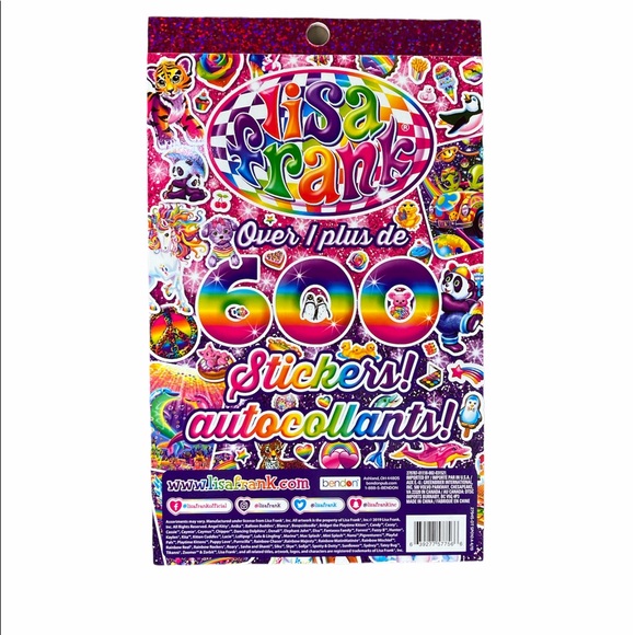 COPY - LISA FRANK book of stickers - Picture 7 of 7